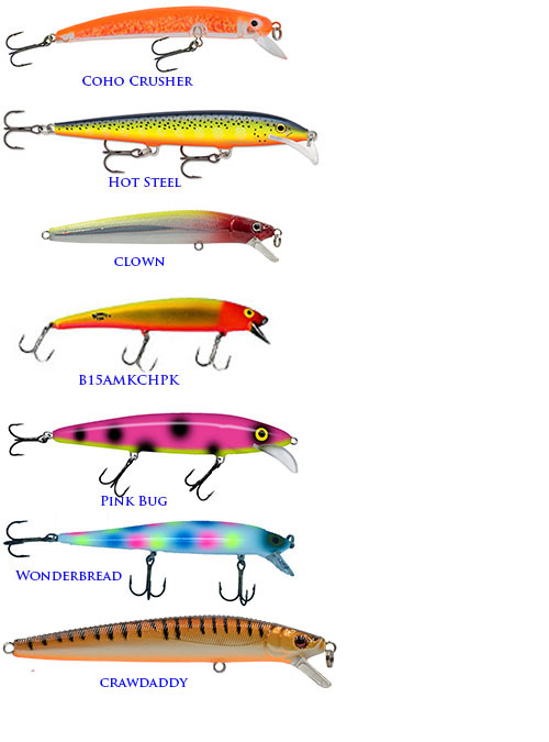 Lake Superior Captains Pick Stickbait Assortment - Marine General