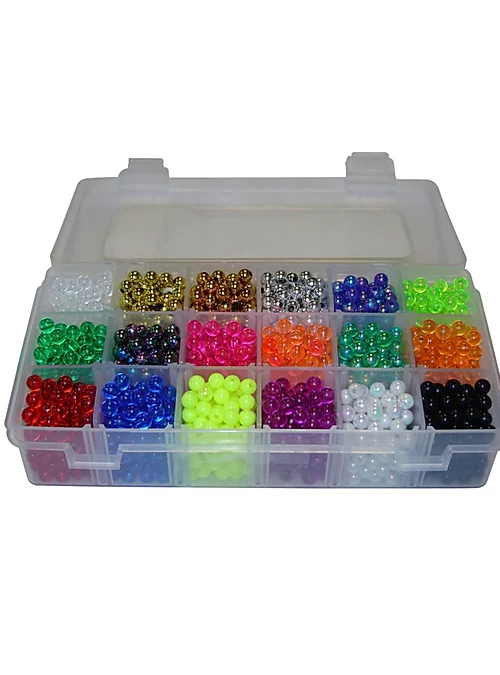 Warrior Lures Pro Bead Box - Marine General - Crawler/Spinner Harness,  Components & Terminal Tackle