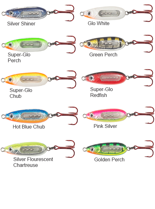 Northland Fishing Tackle UV Buck-Shot Spoon, 1/Card: Buy Online at