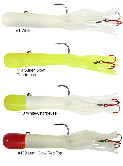 Sportsman Supply Inc. Northland Fishing Tackle Buck-Shot Ice Fishing Rattle  Spoon, Assorted Sizes & Colors