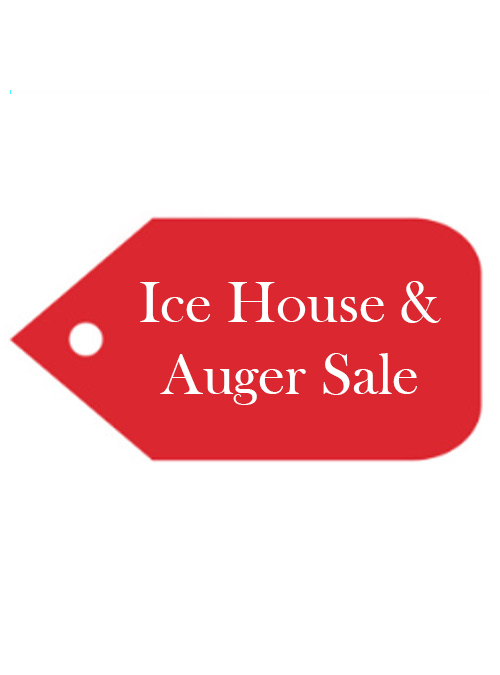 Ice House & Auger Sale